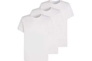Calvin Klein Męskie t-shirty z krótkim rękawem (zestaw 3 szt.), biały (biały), M