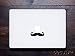 Produktbild Mustache Schnurbart - Apple Macbook Air / Pro 11" 13" 15" 17" Apple iPad / iPad mini (11" Macbook Air)