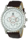 Constantin Durmont Herren-Armbanduhr Aerotec Analog Quarz CD-AERO-QZ-LT-STST-WH
