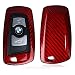 Produktbild FancyAuto Carbon Fiber Autoschlüssel Abdeckung Fall Halter Smart Key Abdeckung Fall Für BMW 1 serie F20 2 serie 3 serie F30 4 serie 5 serie F10 5 serie GT 6 serie 7 serie Fernbedienung Zubehör