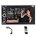 Produktbild 6,2-Zoll-Doppel Zwei Din Player neuestes Modell Autoradio Headunit Multi-Touch-Screen-Sub-Woofer-Ausgang HD AM FM Radio, Integrierter RDS, Bluetooth.