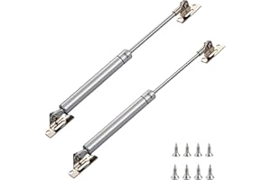 VENCEDE Gas Spring, Furniture Gas Spring, Gas Damper, Telescopic Gas Strut for Flaps, Cabinet Door, Shock Absorber, Soft Close (60N)