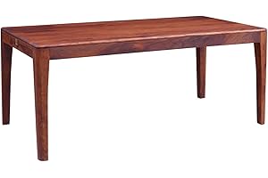 ‎MASSIVMOEBEL24.DE MASSIVMOEBEL24.DE | Brooklyn Esstisch aus Massivholz #01 | aus Sheeshamholz - Walnuss, geölt | 140x90x76 cm | moderner Massivholztisch Esszimmertisch