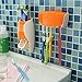 Produktbild Ndier Automatische Zahnpastaspender + Zahnputzbecher Set Familie Set Wall Mount Rack Badewanne Oral