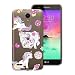 Produktbild CE-Link LG K10 2017 Hülle Weiche Silikon Transparent Handyhülle Durchsichtig Schutzhülle Rotierendem Ring Ultra Dünn Slim Backcover mit Fingerhalterung Ständer Silicone TPU Bumper Crystal Kirstall Klar Clear Handy Tasche Schale Etui Weich Handytasche Kreative Motiv Muster für LG K10 2017 (5,2 Zoll) Case Cover - Drei Einhorn