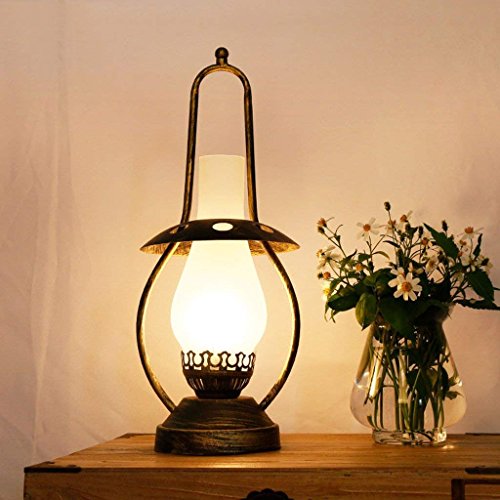 Preisvergleich Produktbild YAN Retro Schreibtischlampe Lernen Schlafzimmer Nachttischlampe Kreative Dekoration Lampe Licht Lampe