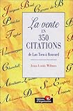 La Vente en 350 citations : De Lao Tseu à Bouvard
