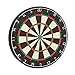 Produktbild Relaxdays Dartscheibe Bristle Board Profi X6, 45 cm, Naturfasern Sisal, professionelles Dartboard, max. Average, schwarz