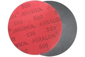 ‎MIRKA Mirka Bowling Abralon Pad 500 Grit - Schleifpad - 150mm Durchmesser - Klett-Rückseite