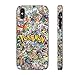 Produktbild blitz versand germany ® 3D GO Pokemon Handy Hülle Glossy Glänzend Hard Premium Qualität Case Portrait Poke M12 Apple iPhone X