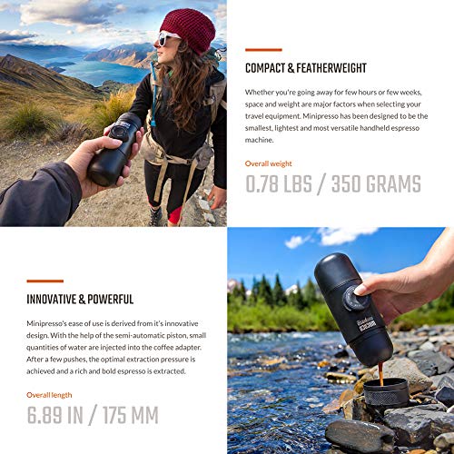 Minipresso NS Macchina Espresso Portatile - Compatibile Con Capsule Nespresso®, Ideale Per Viaggi - Foto 9