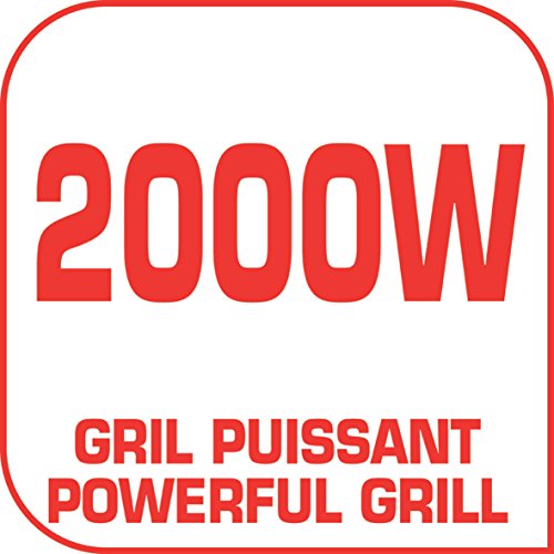 Tefal GC241D Kontaktgrill Inicio, integrierter Thermostat, 2000 W, edelstahl / schwarz - 9