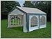 Produktbild Pavillon Pavillion Festzelt Partyzelt Modular Pro PE 3x4 4x3 3x4m 4x3m MIT Fenster grau