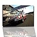 Produktbild Gran Turismo Bild auf Leinwand -- 100 x 70 cm fertig gerahmte Kunstdruckbilder als Wandbild - Billiger als Ölbild oder Gemälde - KEIN Poster oder Plakat
