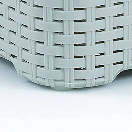 Kela 23386 Wäschebox Rio PP-Kunststoff, 65 L, Plastik, sand grau, 43.5 x 34 x 55.5 cm - 4