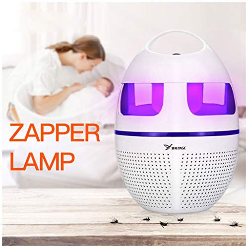 Preisvergleich Produktbild IMDOUMR Schädlingsbekämpfungs-Garten-Moskit... geführte Mörder-Motte-purpurrote LED-Licht-Fliegen-Lampe für Insekten-Wespe-Schädlings-Energie-Wind Das praktischste Insektizid-Werkzeug