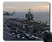 Produktbild Mauspad mit genähtem Rand, Flugzeugträger USS Enterprise Warship Rutschfeste Gummi-Gaming-Mauspad