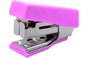 POWERSELL Mini-Hefter, Hand-Hefter, Hefter, für Büro, Schule und Zuhause, 1000 kleine Heftklammern 6/4, inklusive geschlossener geschlossener Punkt, geringe Größe