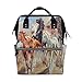 Produktbild Multifunktionsrucksack Rucksack Perfect Horse Group Running Travel Kindertagesstätte für Frauen Mädchen