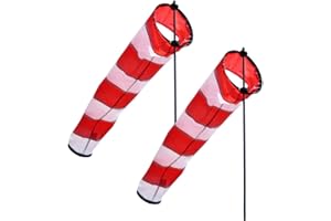 CIM Windsack - Avia - Sock L (2er-Set) - wetterfest - Ø18cm, Länge: 73cm - inkl. Fiberglasstab