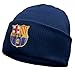 FC Barcelona Official Football Gift Knitted Bronx Beanie Hat Navy (RRP £9.99!)