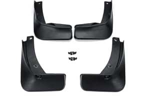 EVURU Car Fender Mud Flaps Mudguards Splash Guards Mudflaps Fit For VW Golf 7 MK7 2014 2015 2016 2017 Mudguard Cover