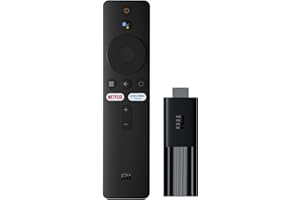Xiaomi Mi TV Stick - 2K FHD, Portable Streaming Media Player, Android TV with Google Assistant & Smart Cast, 1GB RAM+8GB ROM, Dolby & DTS Surround Sound, Voice Control, Light and Portable Home Cinema