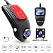 Produktbild Tenswall Auto Kamera, 1080P Full HD WiFi Dash Cam Vorder- und Rückseite Dual Car Camera mit 170° Weitwinkelobjektiv, WDR, Bewegungserkennung, Parkmonitor, Loop-Aufnahme, Nachtsicht und G-Sensor DVR