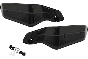 SNOWCHECKING X-ADV 750 CRF1100L - Paramani per moto, paramani in plastica, protezione antivento e riduzione della fatica (nero)