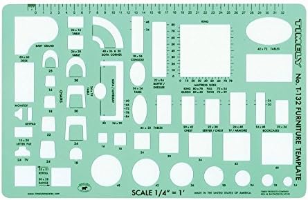 Timely Template 132T 1/4 Furniture