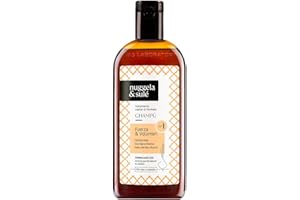 Nuggela & Sulé Champú Nº1 - Fuerza & Volumen. Con Extracto de Cebolla Roja y Glucógeno Marino. Fortalece. Estimula el Crecimiento. Frena la Caída del Cabello.