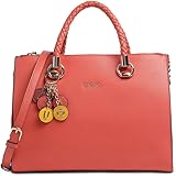 Borsa shopping Liu-jo Satchel double zip M Manhattan chili BS23LJ16 AA3242