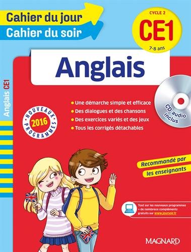 Télécharger Cahier du jour/Cahier du soir Anglais CE1 - Nouveau programme 2016 PDF Ebook En Ligne