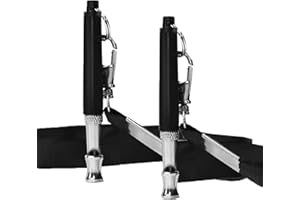 UXRADG Hundepfeifen für Rückruf und Training, verstellbare Ultraschall-Hundepfeife mit Umhängeband, zum Stoppen von Hundebellen, Hundetraining und Tricks, 2 Stück (schwarz)