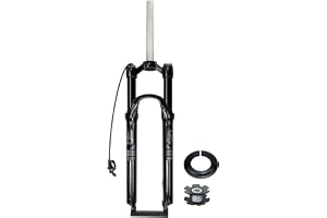 Mountainbike fjädrings olje Framgaffel 26"27.5"29" QR 9 * 100mm Rakt rör