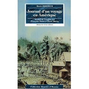 JOURNAL D'UN VOYAGE EN AMERIQUE. Depuis la côte de Virginie jusqu'au territoire de l'Illinois Livre en Ligne - Telecharger Ebook