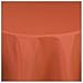Produktbild Tischdecke Damast Stoff -Leinen Optik - Tischtuch Bügelarm von Moderno® | oval 140x190 cm Orange | Wasserabweisend mit Lotus Effekt | Abwaschbar & Schmutzabweisend | mit umgenähtem Rand und Öko Tex Zertifikat | Premium Qualität - Eckig Oval Rund