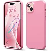 Lavderuar iPhone 15 ile Uyumlu İ&ccedil;i Kadife Lansman Silikon Kılıf &ndash; Kamera Korumalı, Darbe Emici, Premium Yumuşak Kapak Şeker