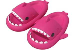 Hai Hausschuhe Kinder Shark Slippers Kids Sandalen Jungen Mädchen Cloud Rutschfest Slides Badeschuhe Lustig Haifisch Schlappen Slippers Sommer Strand Open Toe Sandalen Shower Badeschuhe Indoor Outdoor