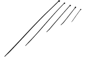 POLYPOOL Poly Pool PP309.12 N° 100 opaska kablowa 3,6 x 140 mm do użytku wewnątrz i na zewnątrz średnica od 3 do 33 mm, czarna