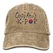 Produktbild Presock Crazy About K-pop TXT S.Korea Flag Hearts Vector A Cowboy Visor Rear Cap Adjustable Cap