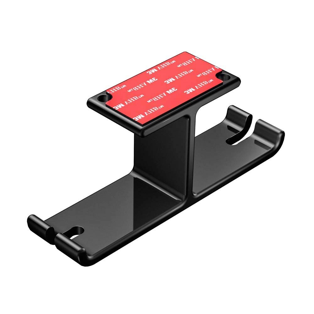 Laprite Aluminum Tabletop Headphone Hanger, Link Dream Gaming Headset Headphone Hook Holder Hanger Mount Under Desk with Cable Organizer for All Headphones (Black)