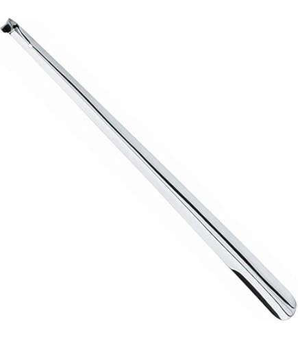 Calzascarpe In Acciaio Inox TIESOME - 2 Pezzi Da 16cm Con Foro Per Appendere | Pratico E Igienico
