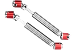 ‎DILWE RC-Antriebswelle für Auto, 2 Stück, universelle CVD-Antriebswelle, 110 – 155 mm, Ersatzteil für RC Raupe SCX10 CC01 D90 D110