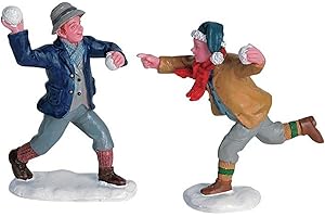 Lemax Christmas Village Palla di neve Fun Set di 2-62308