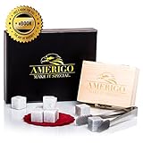 Luxus Whisky Steine Geschenkset von Amerigo - Set von 9...