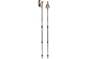 LEKI Legacy vandringspinnar kvinnor och män | justerbara vandringsstavar av aluminium (110–145 cm) med vandringstallrikar