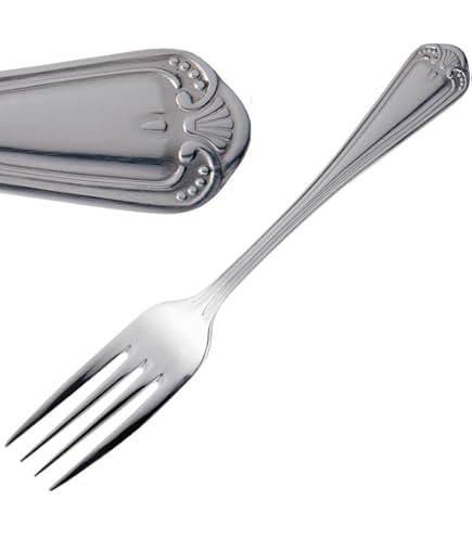 Fourchette Adulte Fourchette De Service En Acier Inoxydable IBILI - Design Argenté Avec Trou De Rangement - 30 Cm Fourchette Argentée IBILI