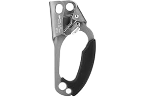 Keenso Escalade Arbre Arboriste Gear, Ascendeur Ascendant Bloqueur Pince de Poignée de Corde de Montée de Main Droite pour Equipement d'escalade de Corde de 8mm-13mm