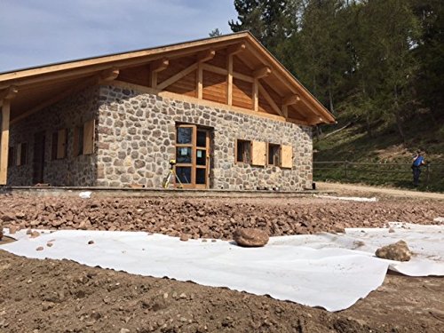 150 gr./m² Filtervlies, Drainagevlies 25 m x 1,5 m (37,5 qm) - 6